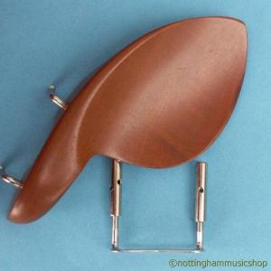 BROWN WOOD VIOLIN CHINREST 2/4